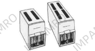 TOASTER AUTO 2-SLICES 220V