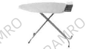 IRONING TABLE ADJUSTABLE HEIGHT 1310X410MM