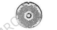 MEAT GRINDER PLATE 80MM DIAM FOR MODEL 22