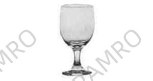 GOBLET GLASS HIGH-QUALITY 325CC