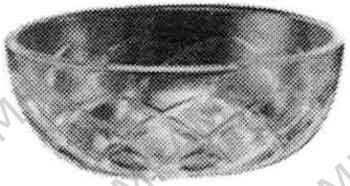 SALAD BOWL GLASS 180MM