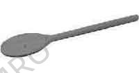 WOODEN SPOON OVERALL 300MM