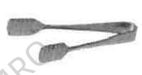 BREAD & CAKE TONGS STAINLESS STEEL 215MM