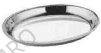 VEGETABLE BOWL OVAL STAINLESS STEEL 200X135MM