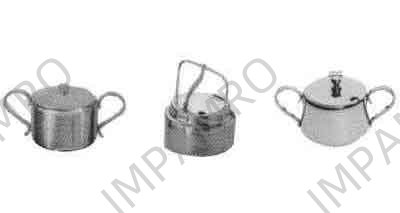 SUGAR POT STAINLESS STEEL 280CC