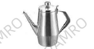 COFFEE POT STAINLESS STEEL 900CC