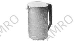 WATER JUG PLASTIC 2LTR