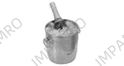 CHAMPAGNE COOLER 225MM DIAM STAINLESS STEEL