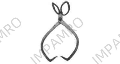 ICE BLOCK TONGS 600MM