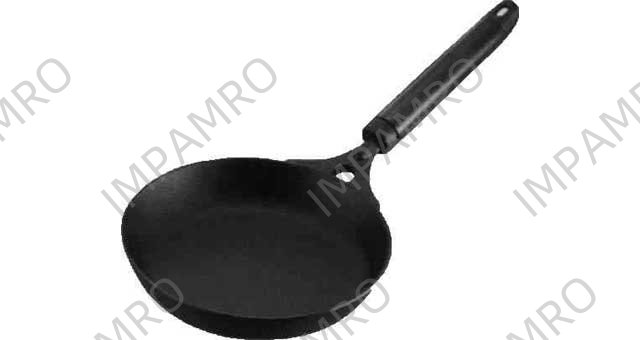 SKILLET CAST-IRON DIAM 200MM, WOODEN HANDLE