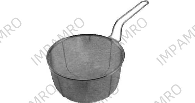 BASKET BOIL W/HANDLE S. STEEL, DIAM240XDEPTH150MM WITH HOOK
