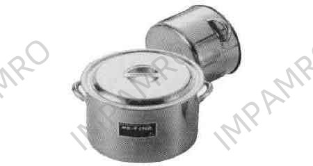 SAUCE POT STAINLESS STEEL, 7LTR