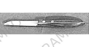PARING KNIFE STAINLESS STEEL BLADE 70MM