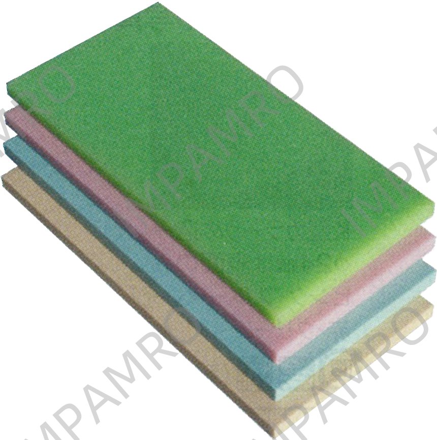 CUTTING BOARD PLASTIC COLOURED, YELLOW 450X300X12MM