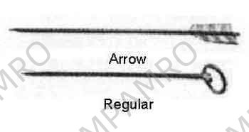 SKEWER STAINLESS STEEL REGULAR 240MM