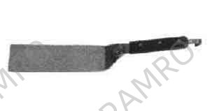 FISH OR STEAK TURNER STAINLESS STEEL SLOTTED BLADE 76X120MM