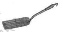 CAKE TURNER STAINLESS STEEL BLADE 70X165MM