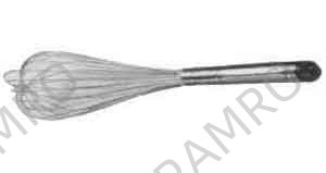 WIRE WHIP STAINLESS STEEL 450MM OVERALL