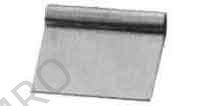 DOUGH SCRAPER STAINLESS STEEL 210X115MM