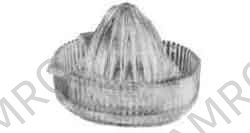 GRAPEFRUIT/ORANGE SQUEEZER GLASS 185MM DIAM