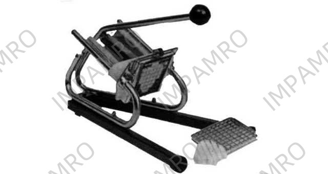 POTATO CHIPPER MANUAL LEVER, BLADE SIZE 6X6MM