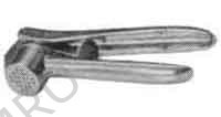 GARLIC PRESS STAINLESS STEEL, OVERALL 150MM