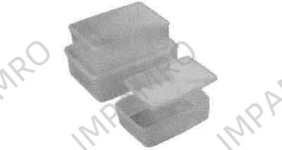 FOOD CONTAINER PLASTIC W/TIGHT SEAL COVER 185MM DIAM 2.8LTR