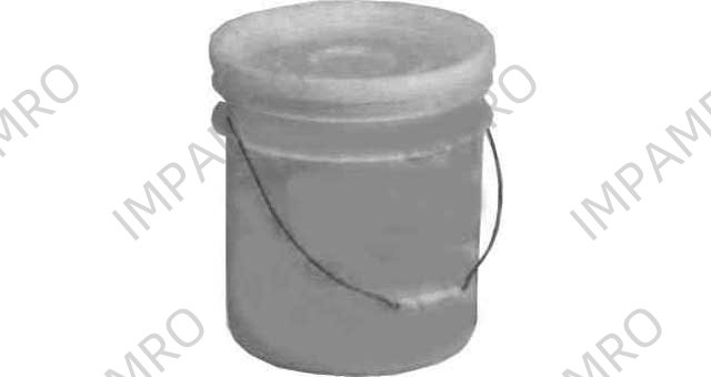 PAIL STORAGE FOR CONDIMENT, POLYETHYLENE 12LTR