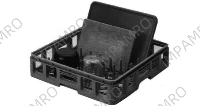 RACK PLATE & TRAY DISH WASHER PLASTIC 502X502X112MM