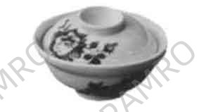 RICE BOWL LARGE W/O COVER CHINA JAPANESE STYLE 155MM DIA