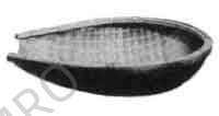 BASKET BAMBOO RICE SIDE-CUTTING 540X500X150MM