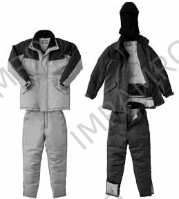JACKET WORKING FOR EXTREME, COLD CLIMATE BLUE M
