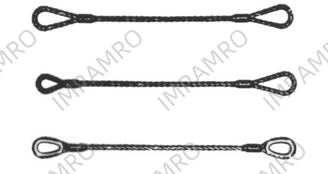 ROPE WIRE SLING WITH FURTHER, DETAIL