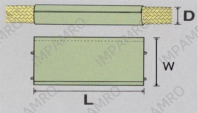 HAWSER PROTECTOR DIA 61-70MM, SPECIFY PROTECTOR LENGTH