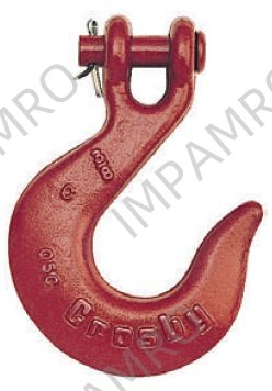 HOOK SLING CLEVIS ALLOY STEEL, CROSBY A-331 HOOK SIZE 13MM