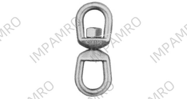 SWIVEL REGULAR FORGED CROSBY, G-402 6MM