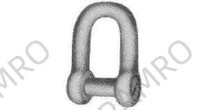 SHACKLE COUNTERSINK GALV 19MM