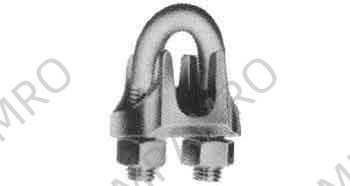 WIRE CLIP MALLEABLE BLACK, 3/16"
