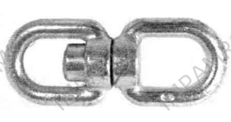 SWIVEL REGULAR FORGED STEEL, 13MM