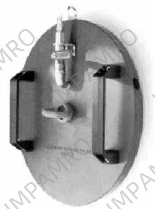 SUCTION PAD SECURING BLUE BOX, FOR ACCOMMODATION LADDER