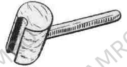 MALLET SERVING HARDWOOD, 65X190MM