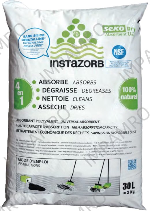 ABSORBENT MULTI PURPOSE, 3KG/BAG FOR 30LTR