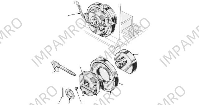 MACGREGOR HATCH ECCENTRIC, WHEEL W/O BUSH #20.03