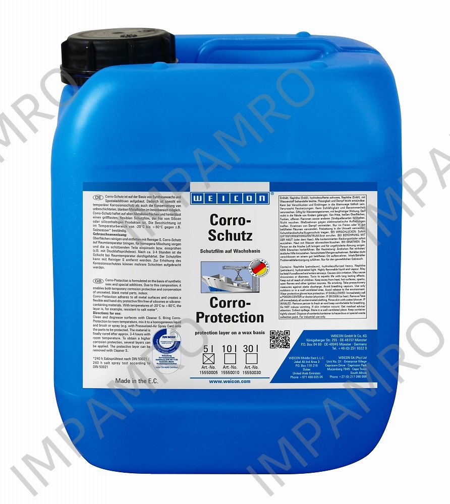 PAINT METAL PIGMENT WEICON, CORRO-PROTECTION 5LTR