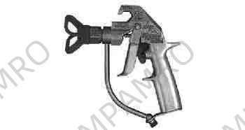GUN AIRLESS SPRAY SILVER GUN, GRACO 235-461