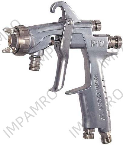 SPRAY GUN HAND SIZE:M SUCTION, FEED NOZZLE ID 2.5MM STRAIGHT