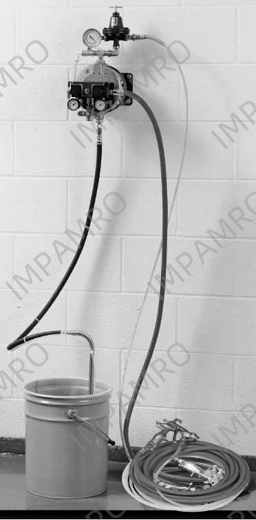 SPRAYER GRACO TRITON ALUM HAND, WALL MOUNT CONVENTION 233489