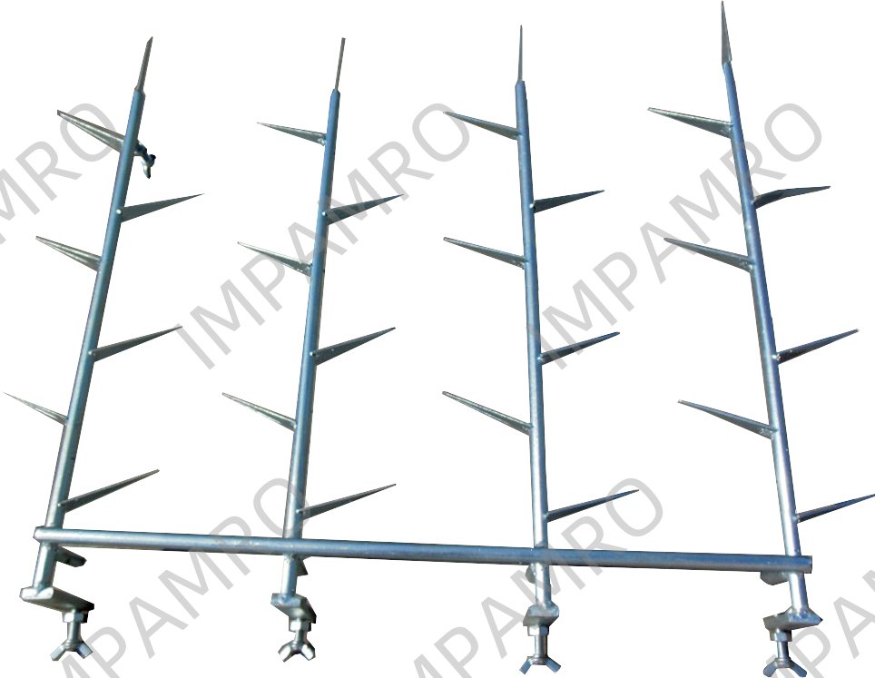 ANTI PIRACY SPIKE FENCE(APSF), 4 SPIKE 850X680MM