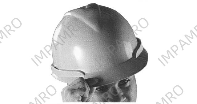 HELMET SAFETY LATERAL PROTECT, POLYETHLENE HI-VIZ ORANGE