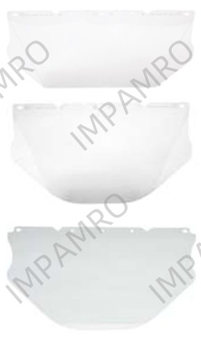 VISOR FLAT V-GARD CLEAR, 203X432X1.02MM MSA 10115836